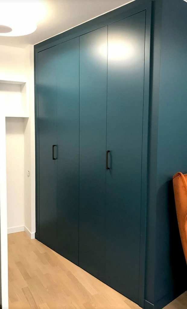Двери гармошка для распашного шкафа Томск