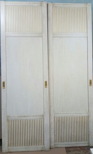 Двери для шкафа купе с фрезеровкой Томск